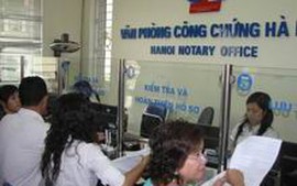 Khuyến khích thành lập Văn phòng công chứng